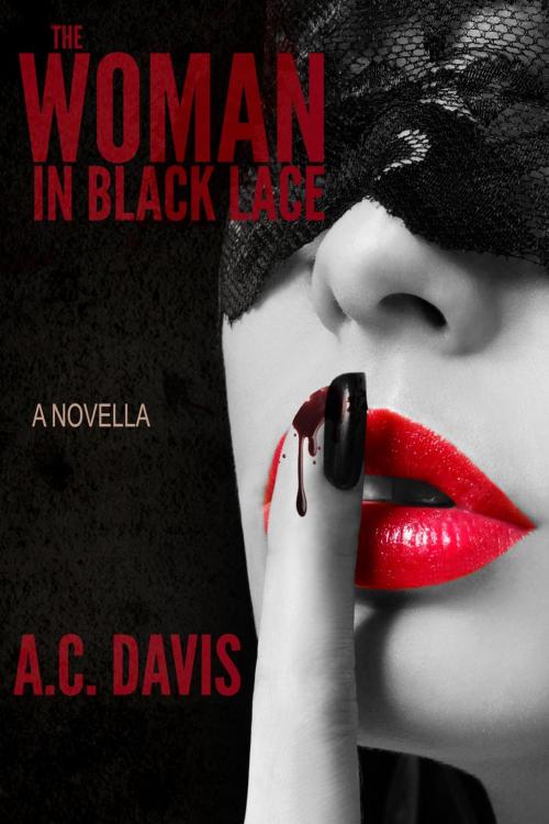 Cover of the book The Woman in Black Lace by A.C. Davis, Gray Days Publishing