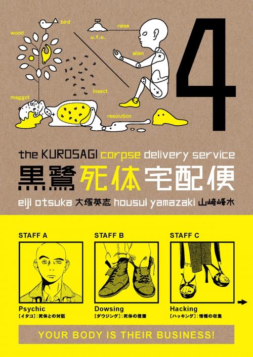 Cover of the book Kurosagi Corpse Delivery Service Volume 4 by Eiji Otsuka, Dark Horse Comics