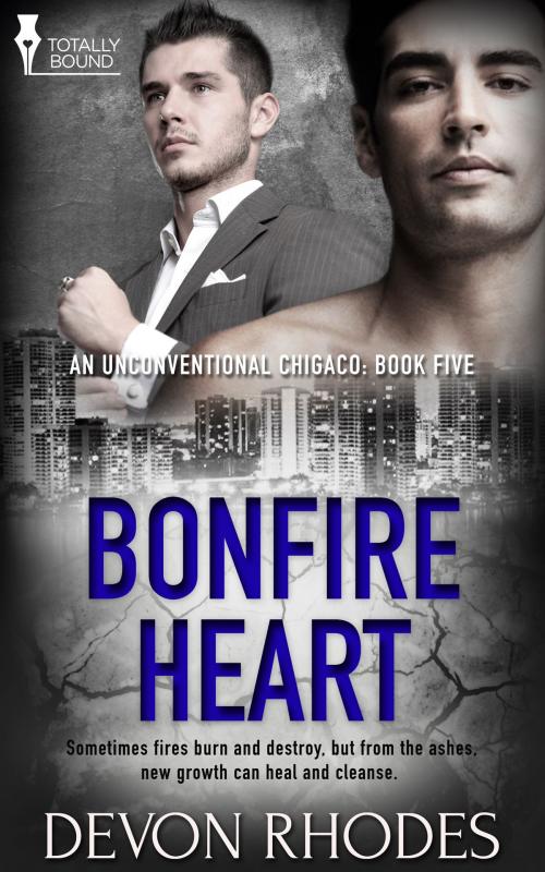 Cover of the book Bonfire Heart by Devon Rhodes, Totally Entwined Group Ltd