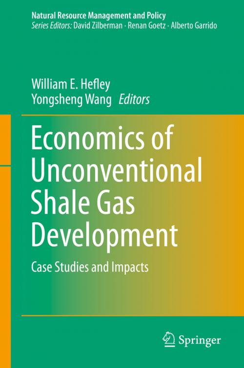 Cover of the book Economics of Unconventional Shale Gas Development by , Springer International Publishing