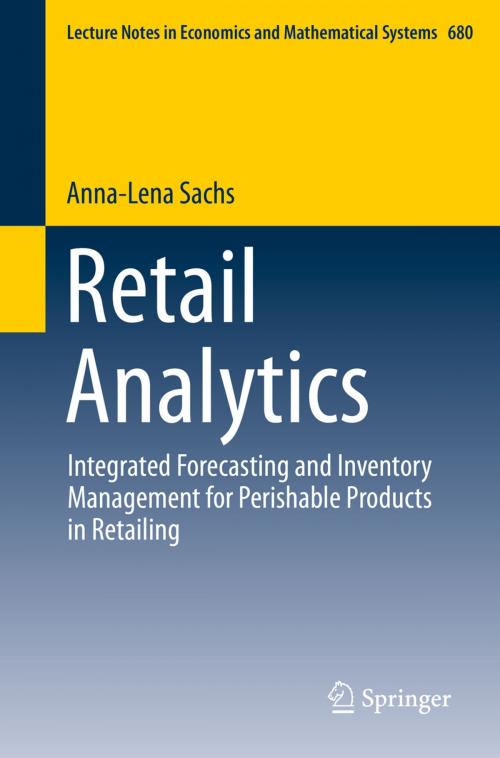 Cover of the book Retail Analytics by Anna-Lena Sachs, Springer International Publishing