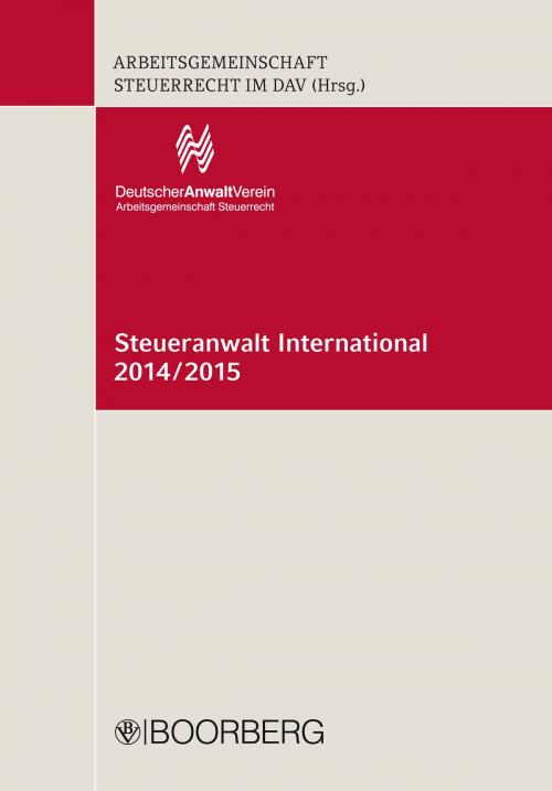 Cover of the book Steueranwalt International 2014/2015 by , Richard Boorberg Verlag