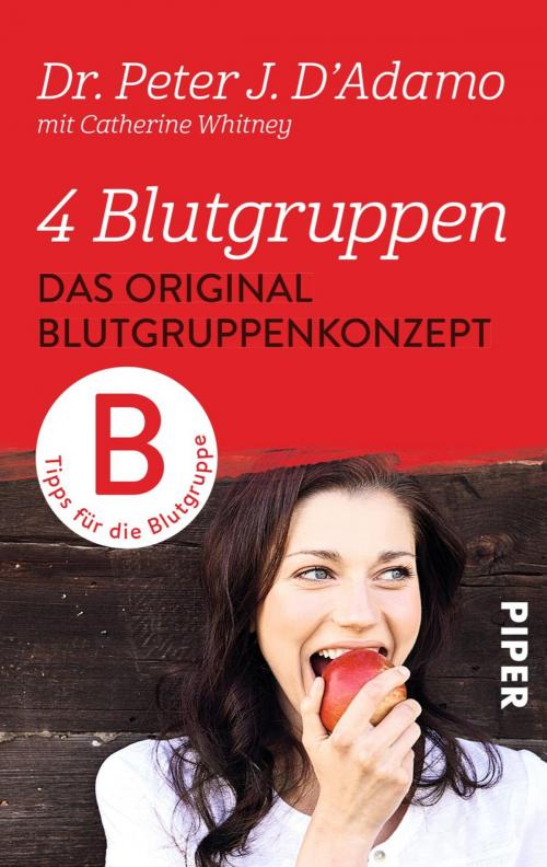 Cover of the book Das Original-Blutgruppenkonzept by Peter J. D'Adamo, Piper ebooks