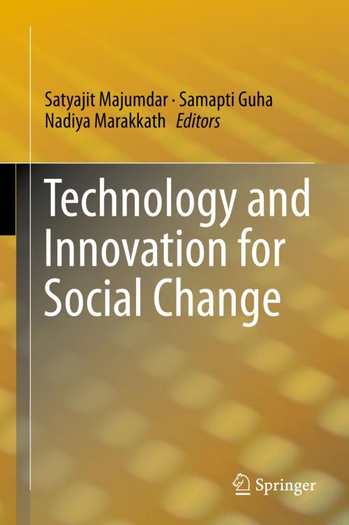 Cover of the book Technology and Innovation for Social Change by , Springer India