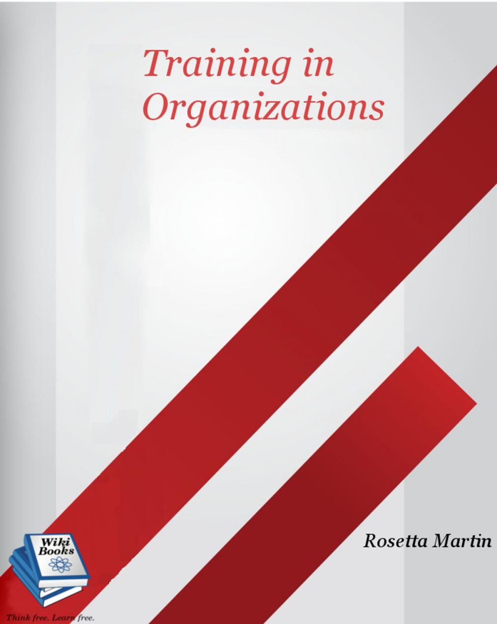 Big bigCover of Training in Organizations