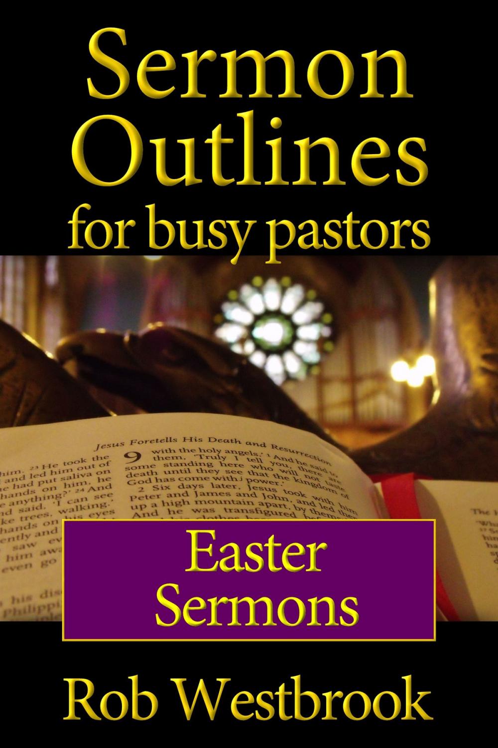 Big bigCover of Sermon Outlines for Busy Pastors: Easter Sermons