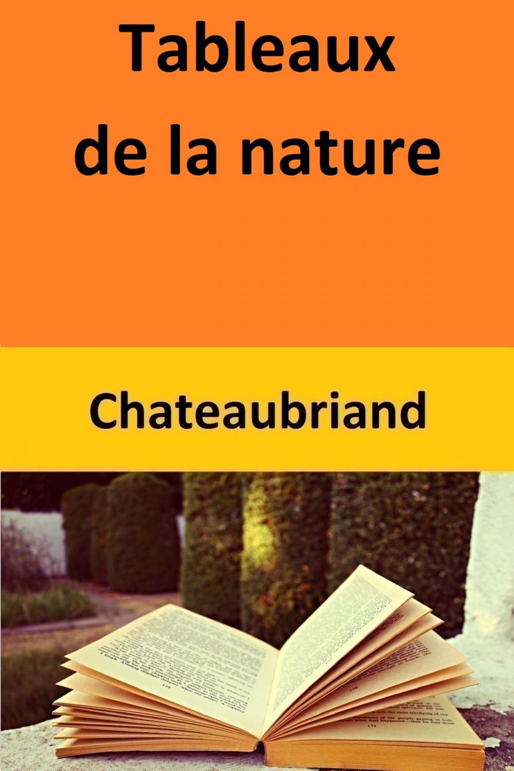 Big bigCover of Tableaux de la nature