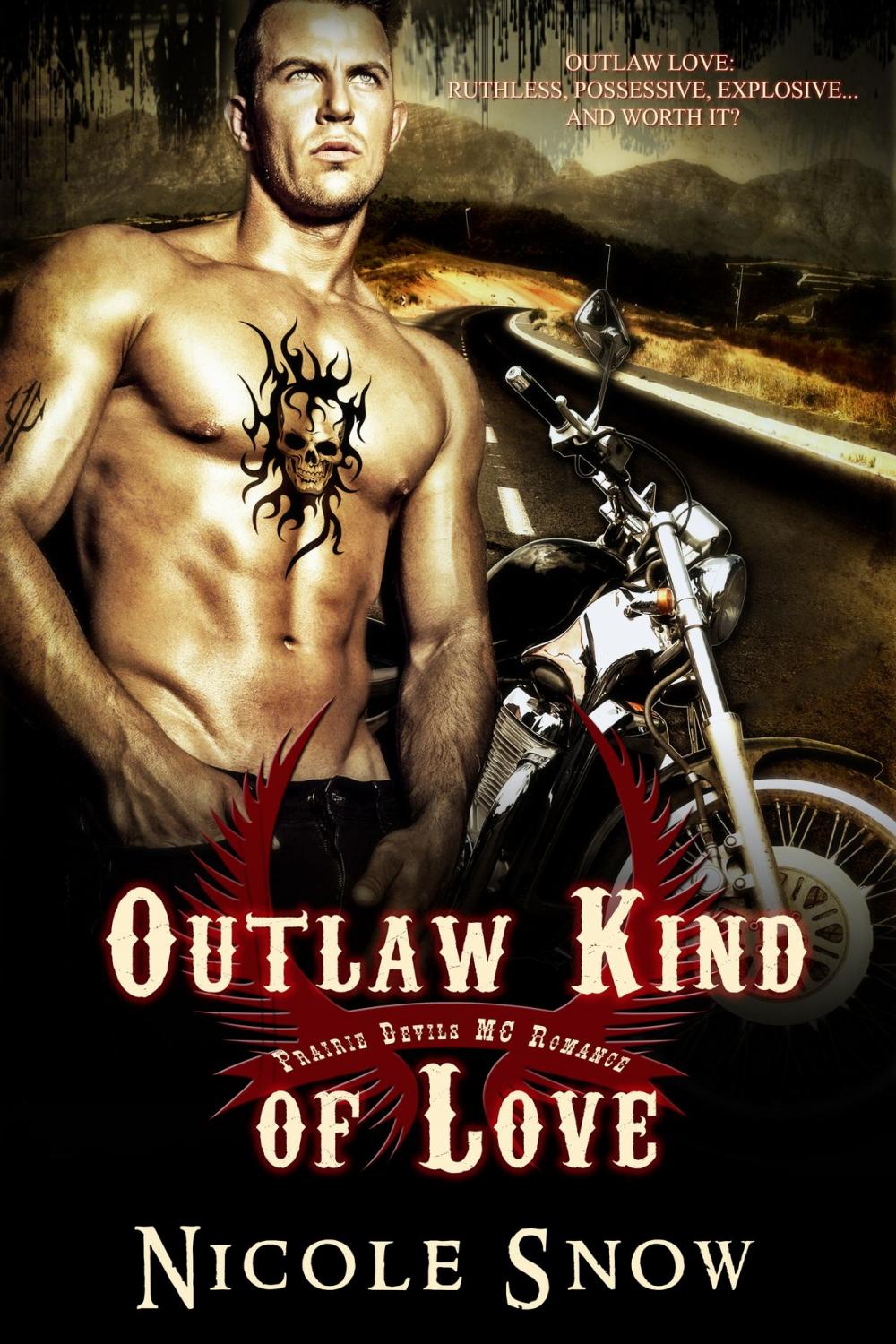 Big bigCover of Outlaw Kind of Love: Prairie Devils MC Romance