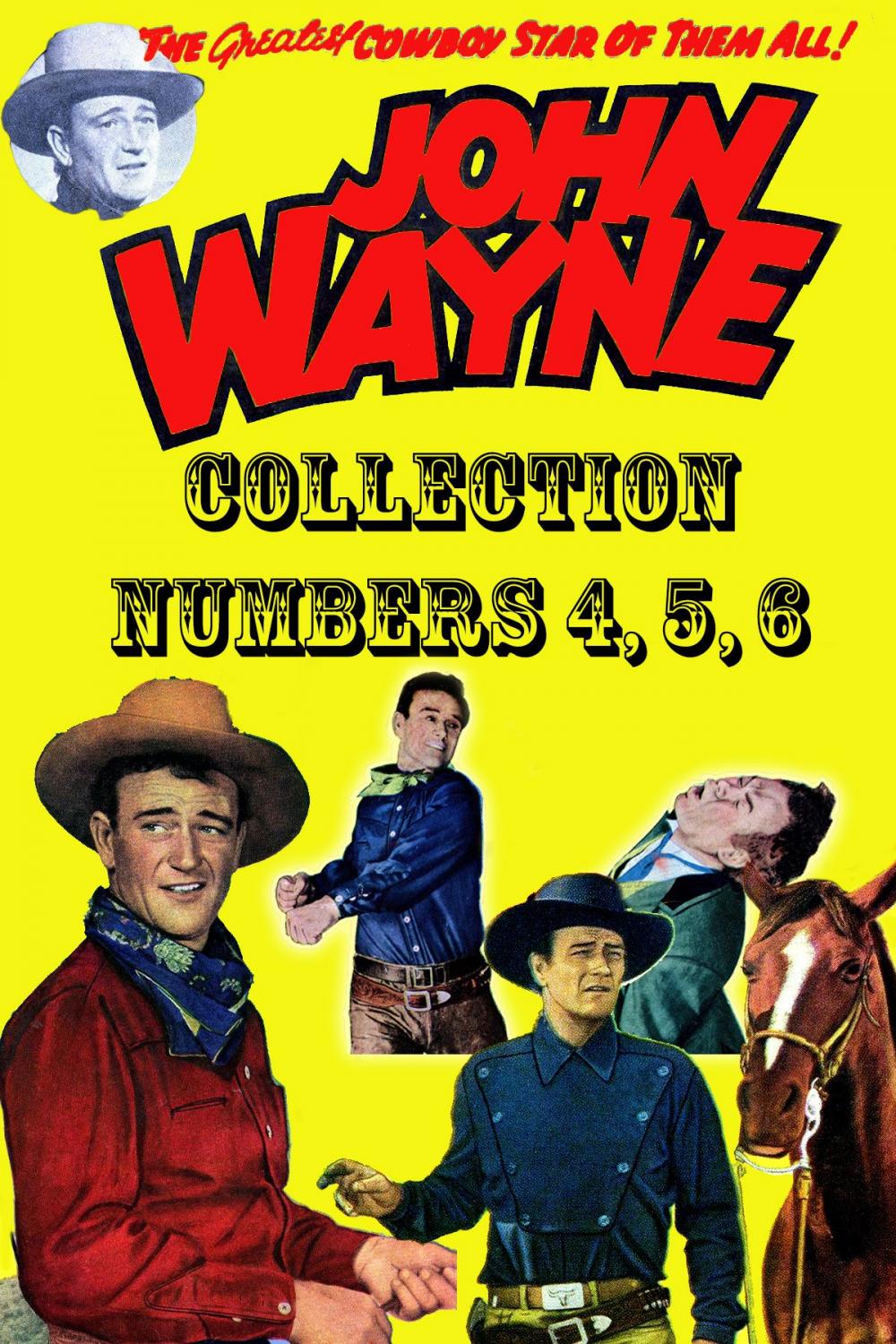 Big bigCover of John Wayne Adventure Comics Collection, Numbers 4, 5, 6