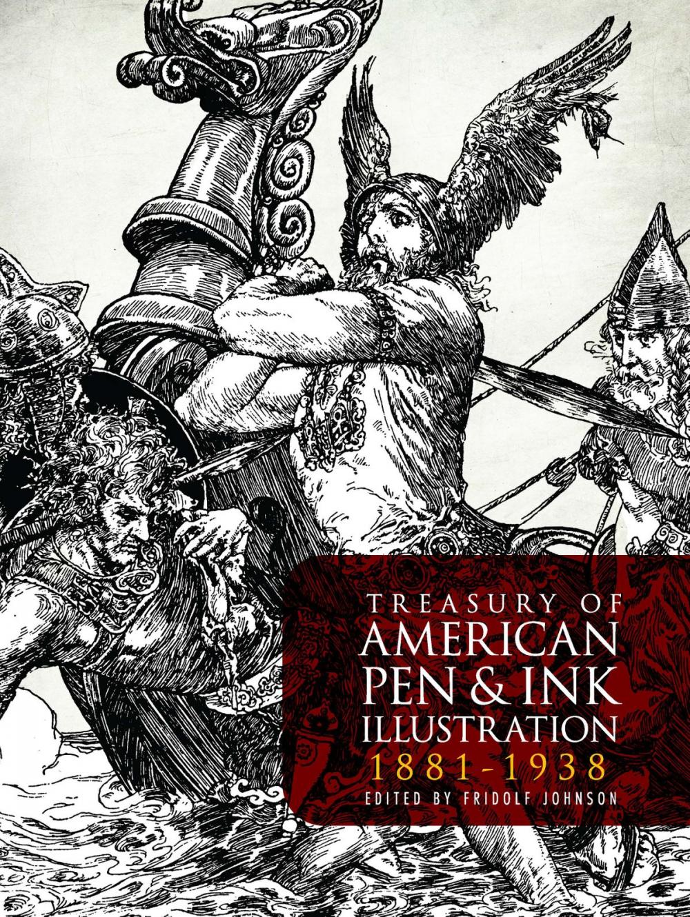 Big bigCover of Treasury of American Pen & Ink Illustration 1881-1938