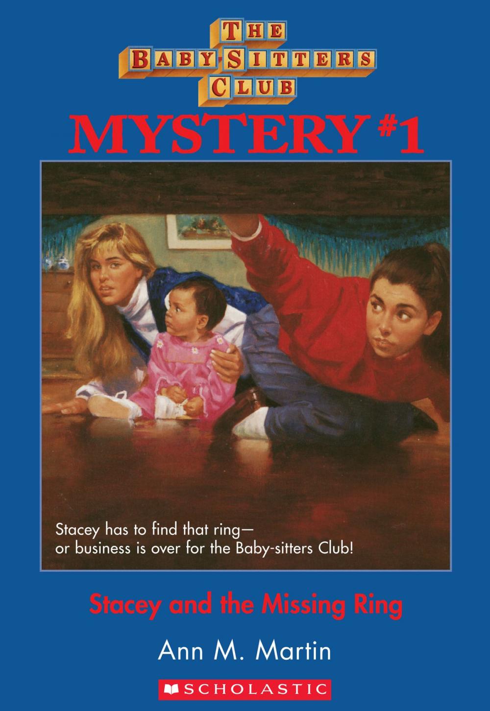 Big bigCover of Stacey and the Missing Ring (The Baby-Sitters Club Mysteries #1)