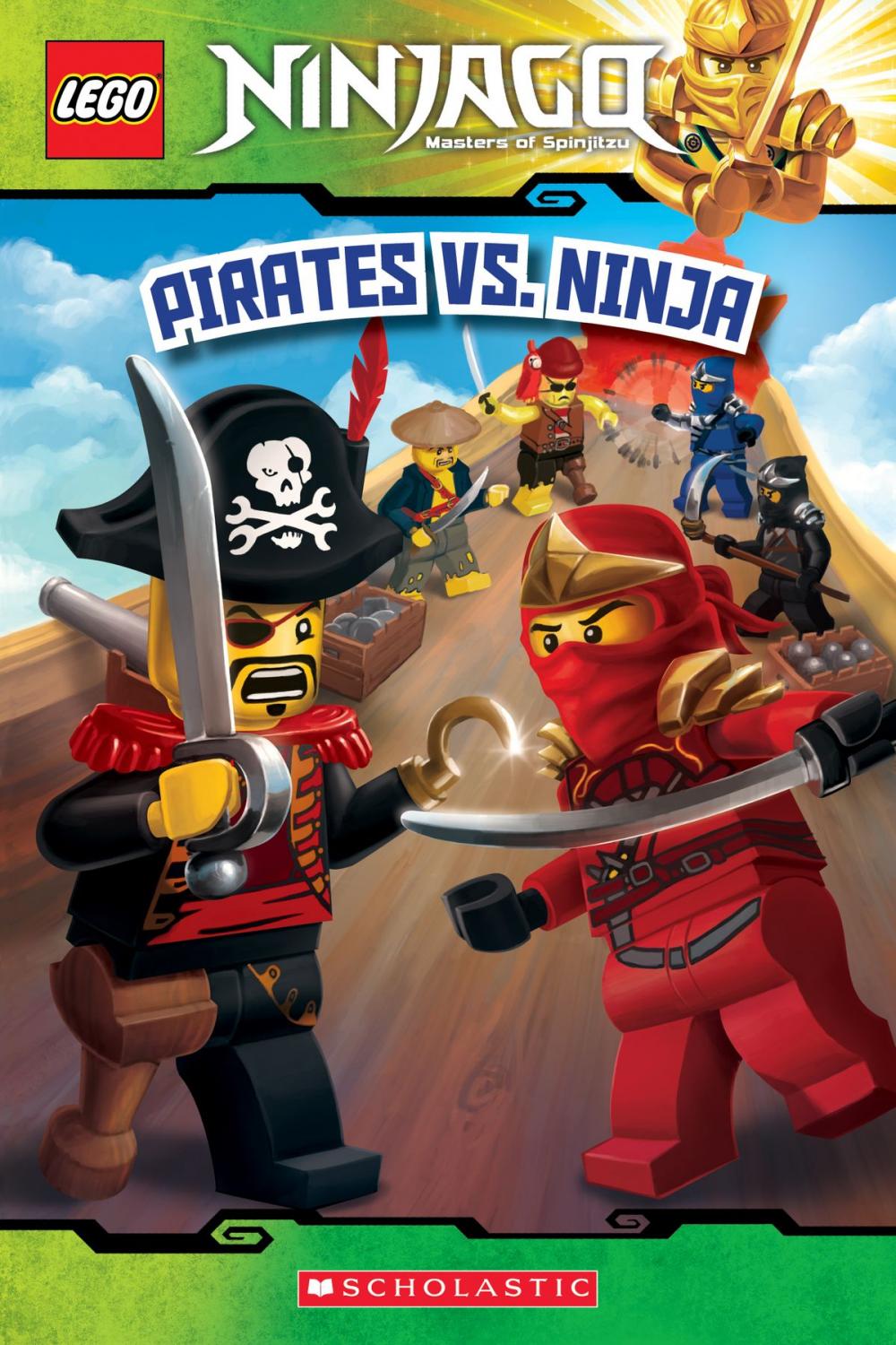 Big bigCover of Pirates vs. Ninja (LEGO Ninjago: Reader)