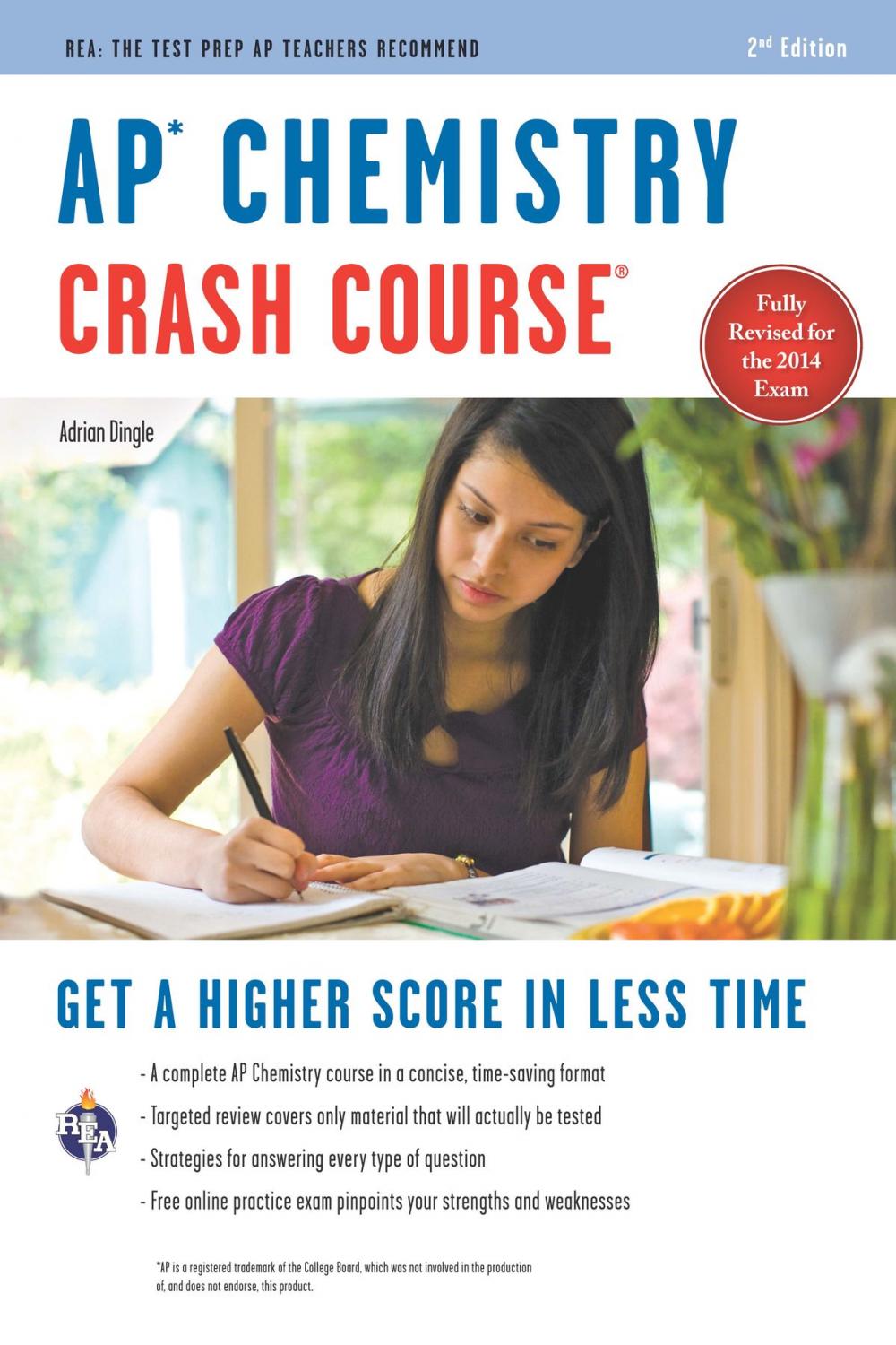 Big bigCover of AP Chemistry Crash Course Book + Online