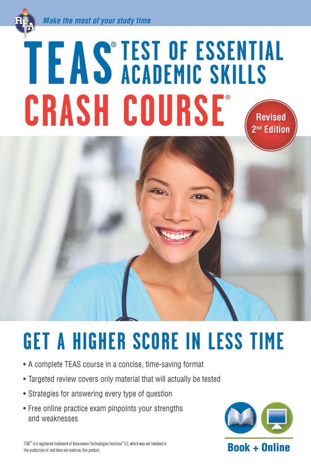 Big bigCover of TEAS Crash Course Book + Online