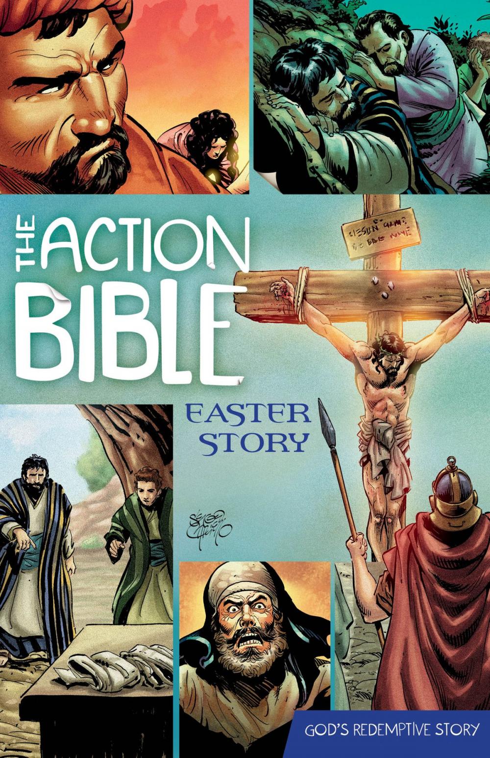 Big bigCover of The Action Bible Easter Story