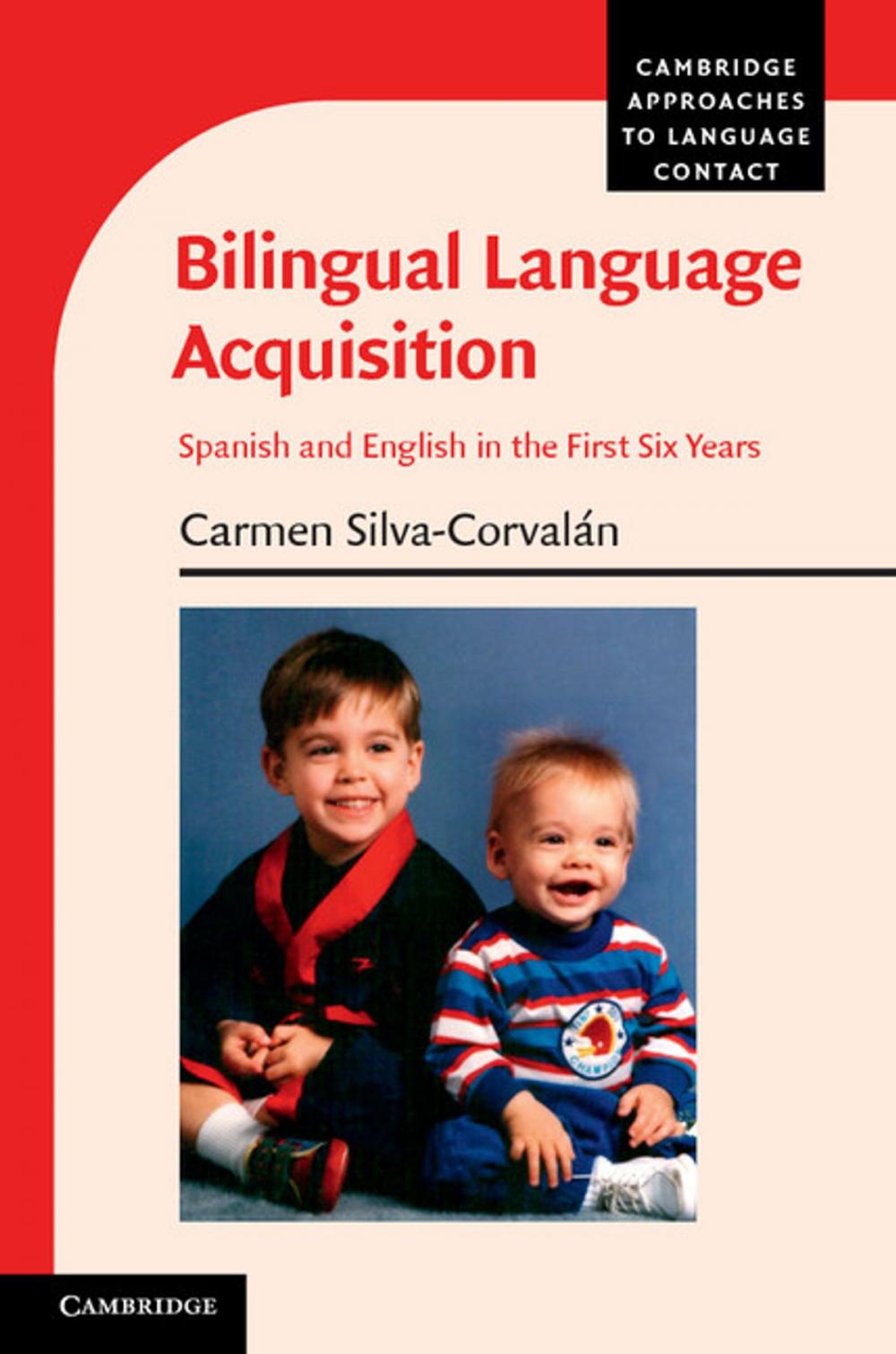 Big bigCover of Bilingual Language Acquisition