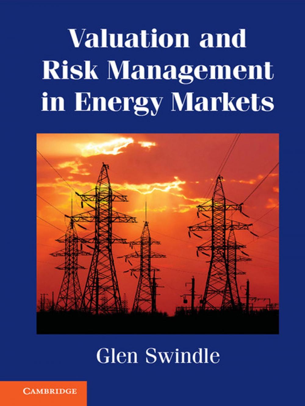 Big bigCover of Valuation and Risk Management in Energy Markets