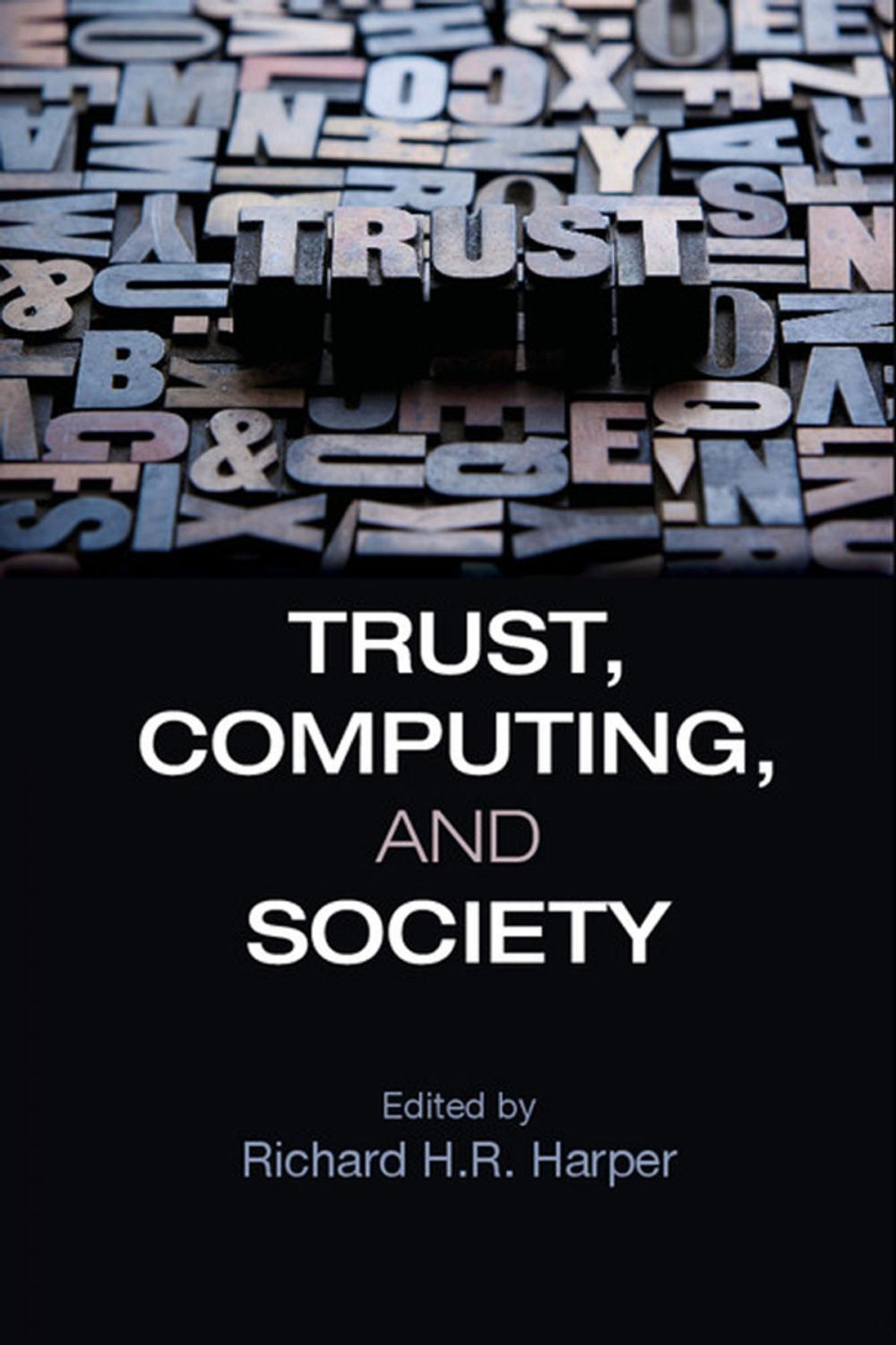 Big bigCover of Trust, Computing, and Society