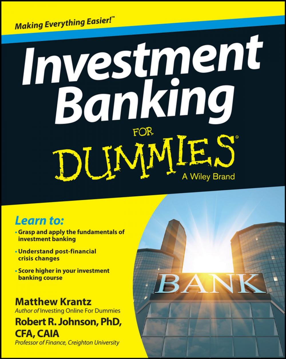 Big bigCover of Investment Banking For Dummies