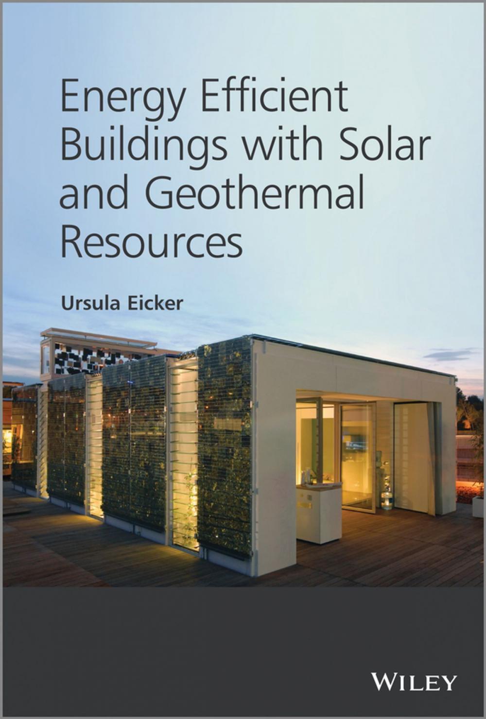 Big bigCover of Energy Efficient Buildings with Solar and Geothermal Resources