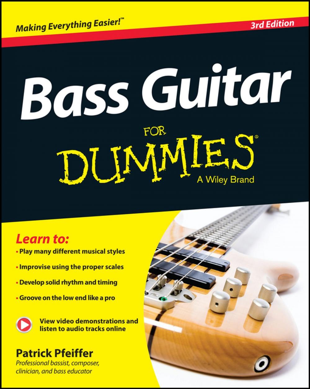 Big bigCover of Bass Guitar For Dummies