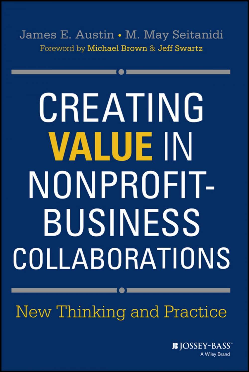 Big bigCover of Creating Value in Nonprofit-Business Collaborations