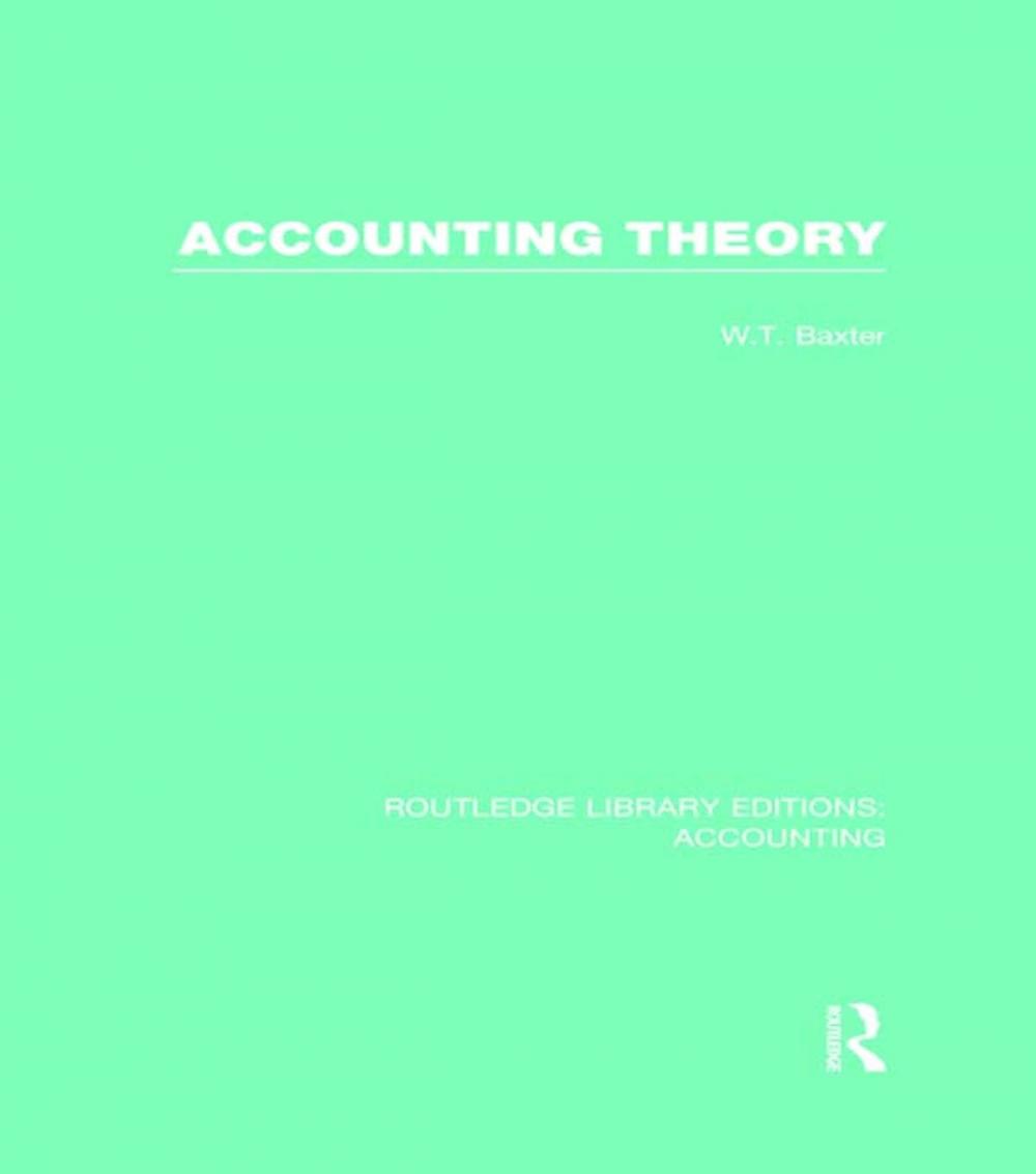 Big bigCover of Accounting Theory