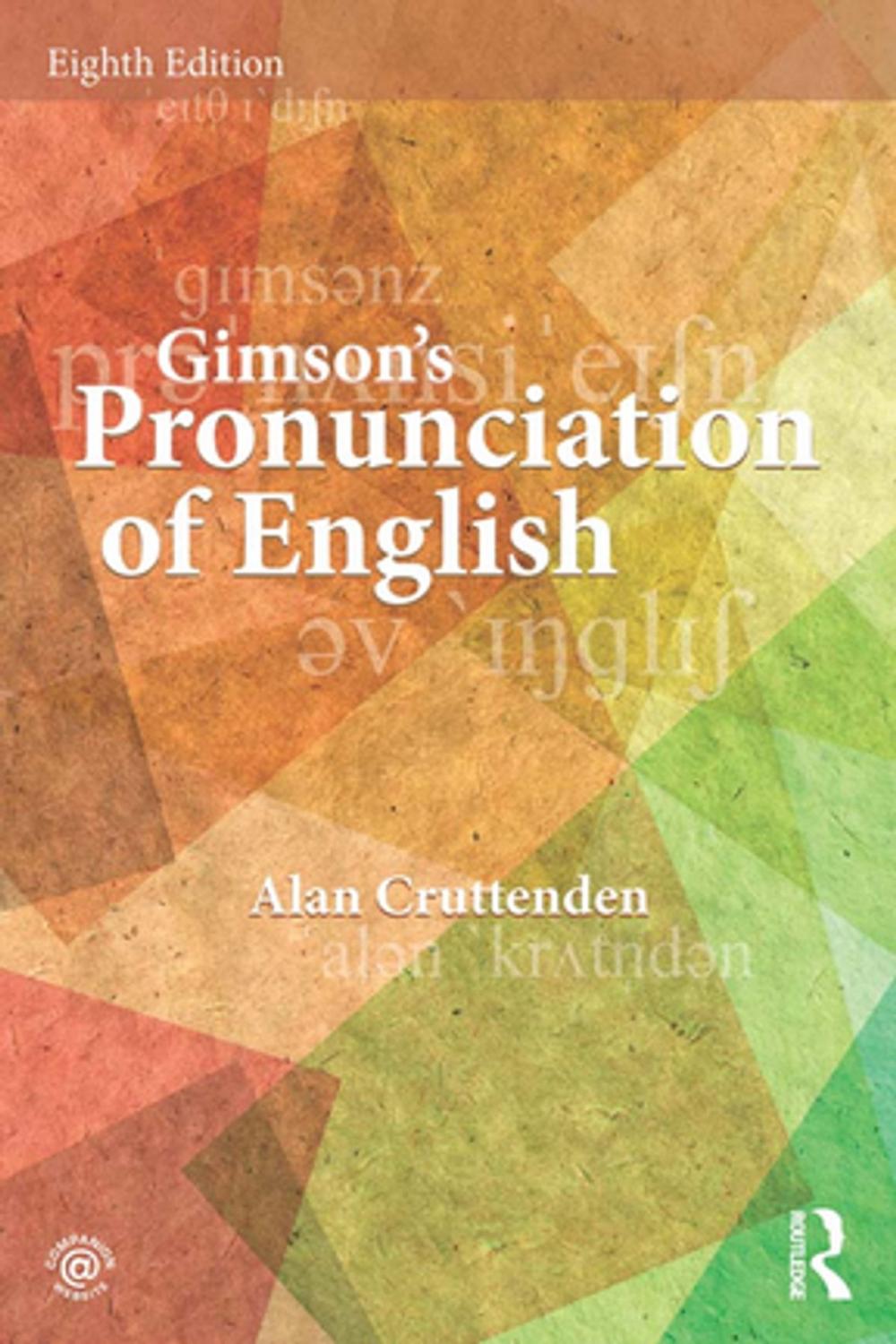 Big bigCover of Gimson's Pronunciation of English