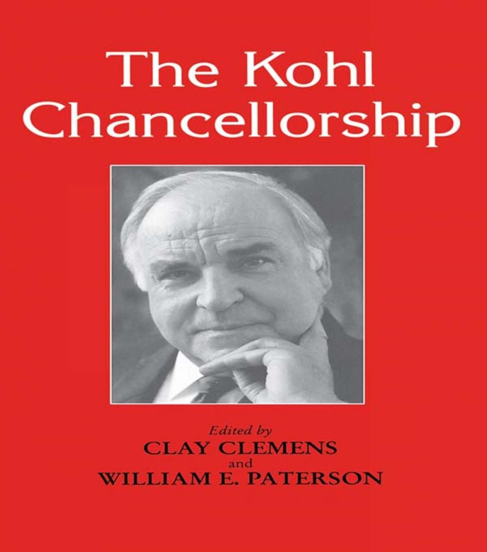 Big bigCover of The Kohl Chancellorship