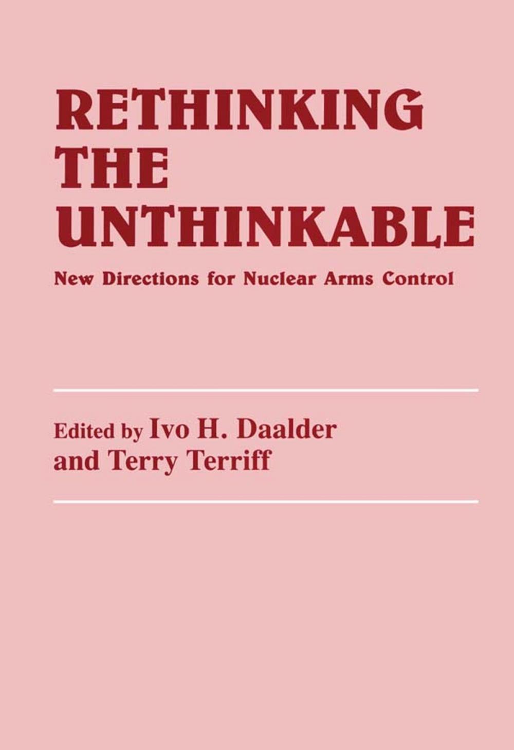 Big bigCover of Rethinking the Unthinkable