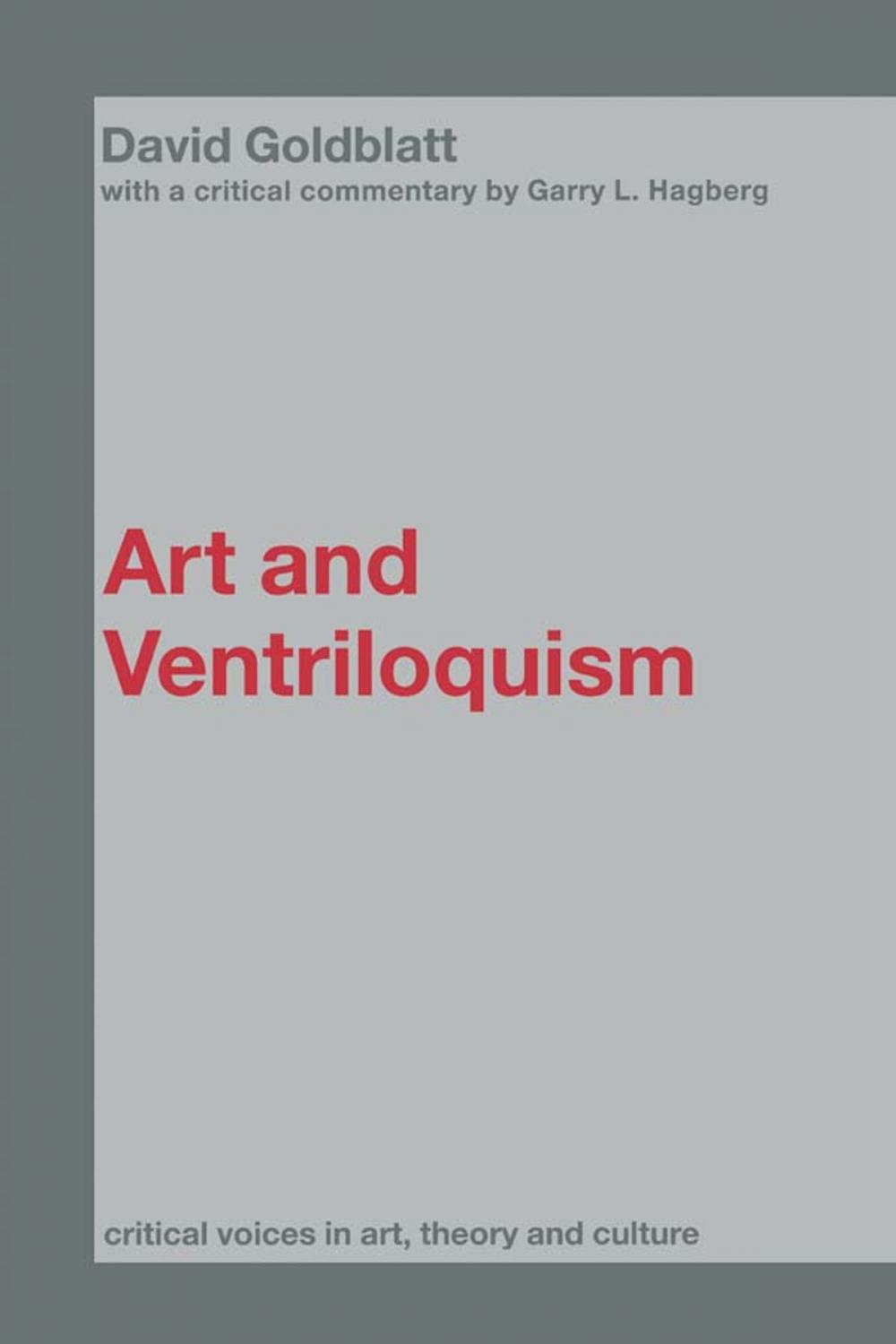 Big bigCover of Art and Ventriloquism