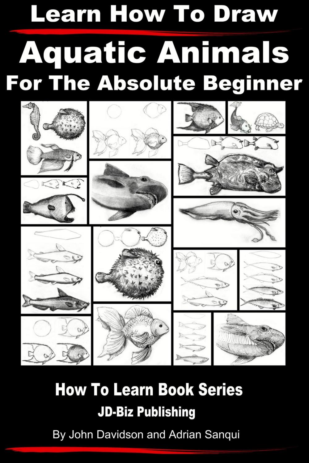 Big bigCover of Learn How to Draw Aquatic Animals