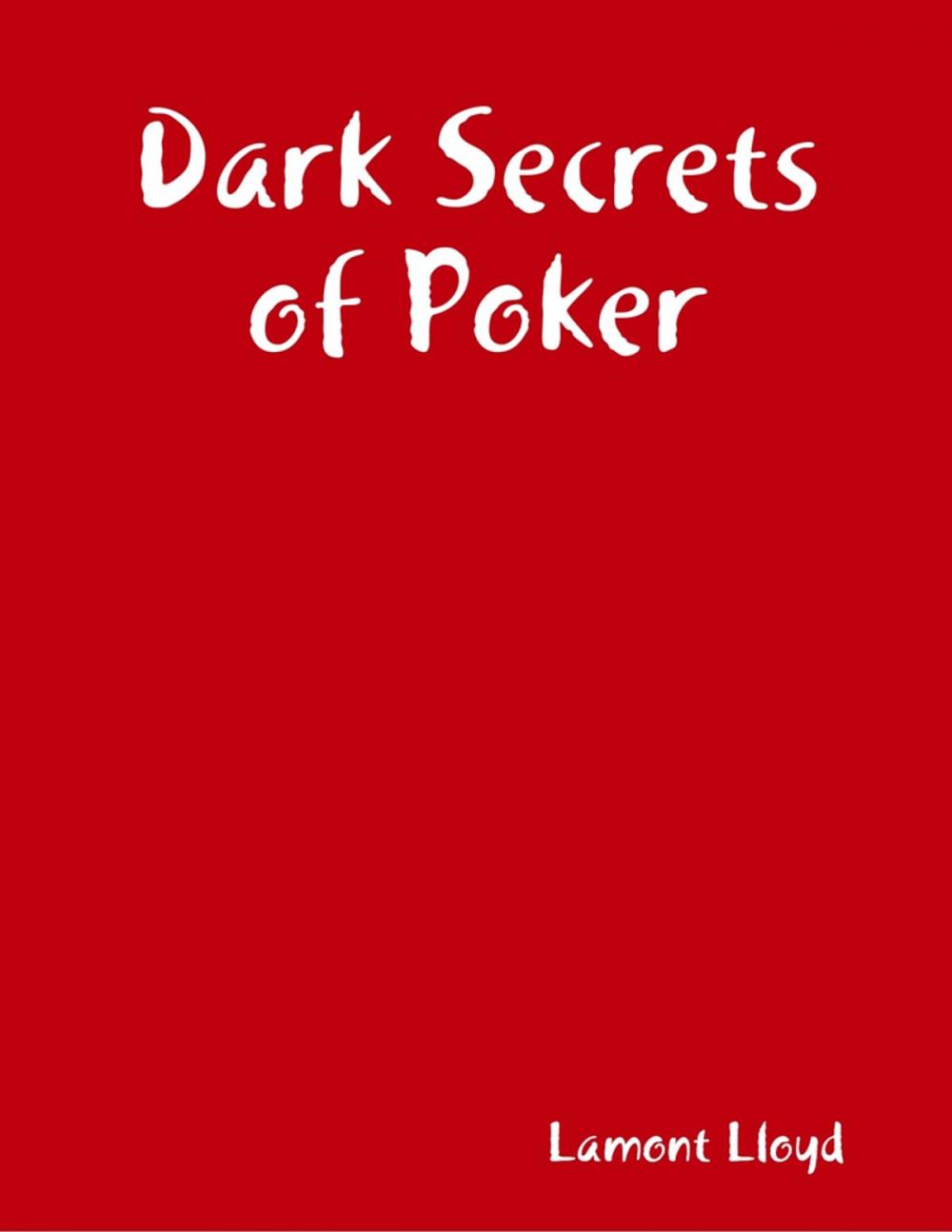 Big bigCover of Dark Secrets of Poker