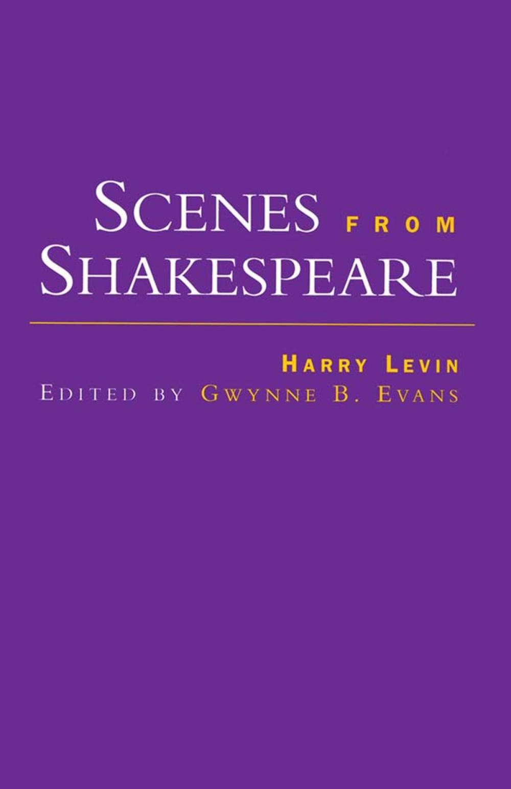 Big bigCover of Scenes from Shakespeare