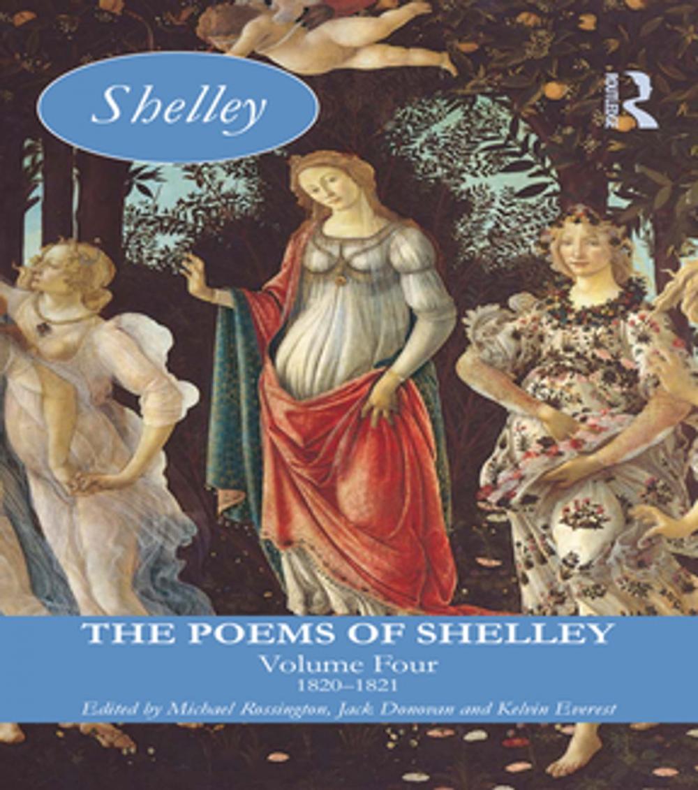 Big bigCover of The Poems of Shelley: Volume Four