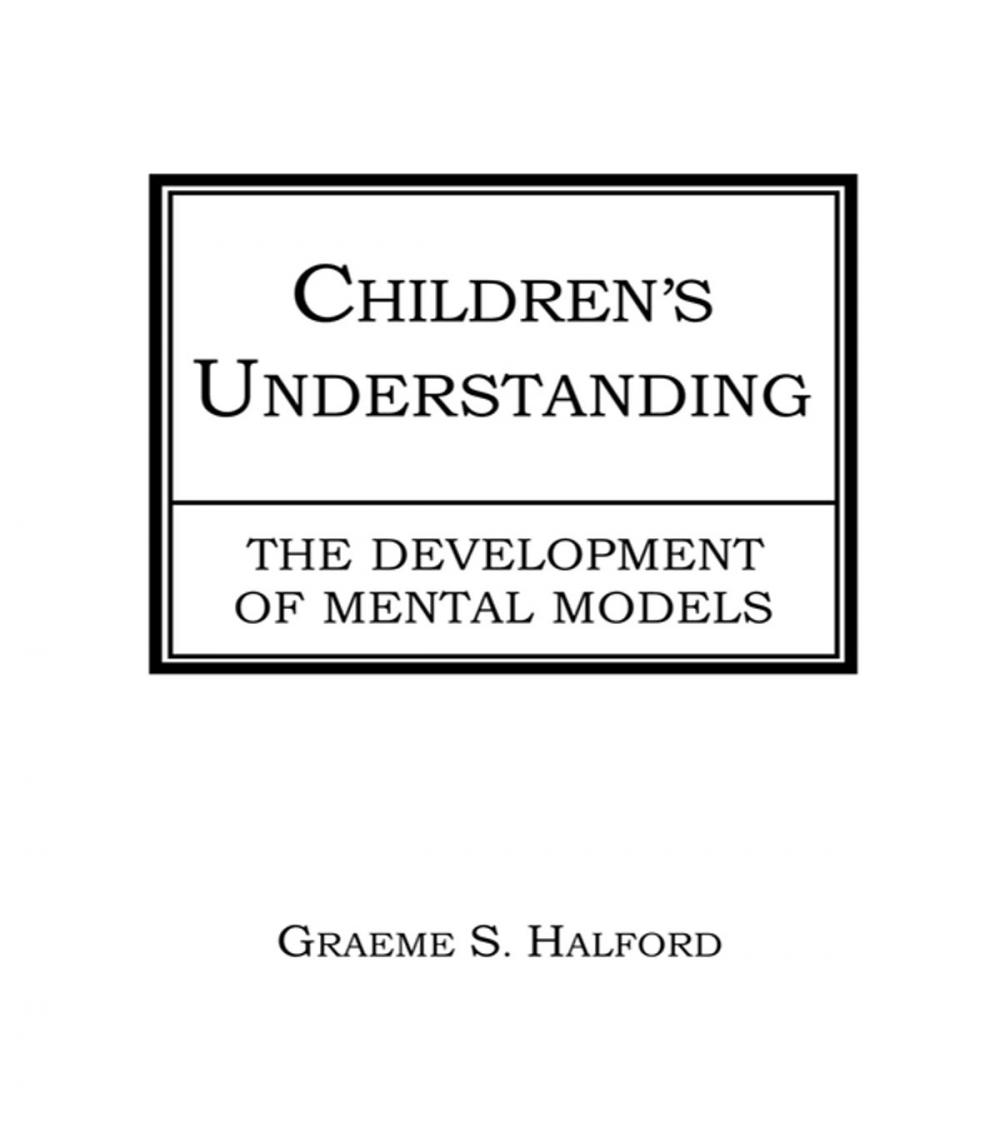 Big bigCover of Children's Understanding