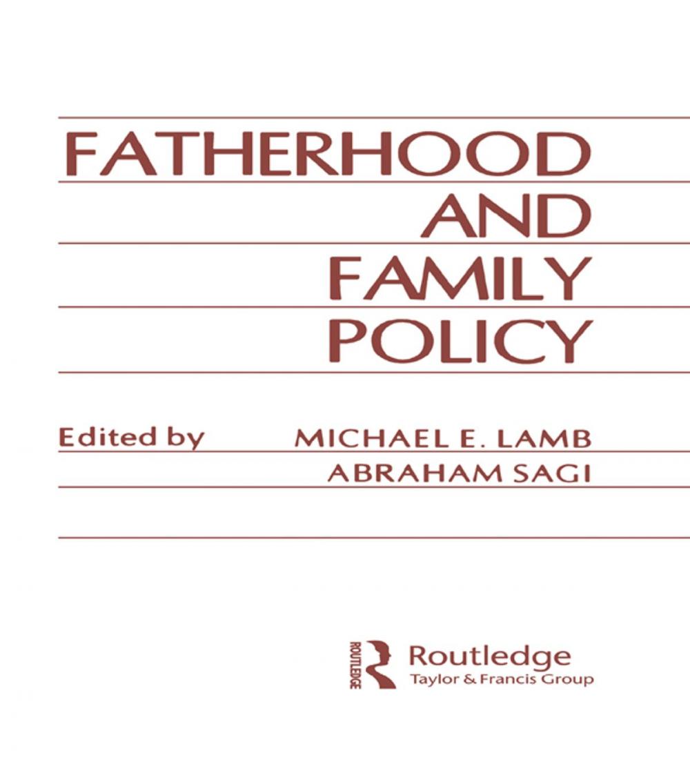 Big bigCover of Fatherhood and Family Policy