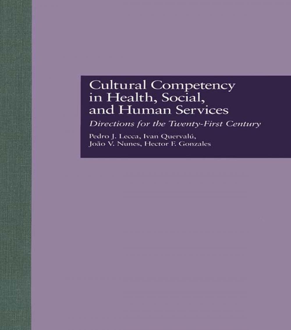 Big bigCover of Cultural Competency in Health, Social &amp; Human Services