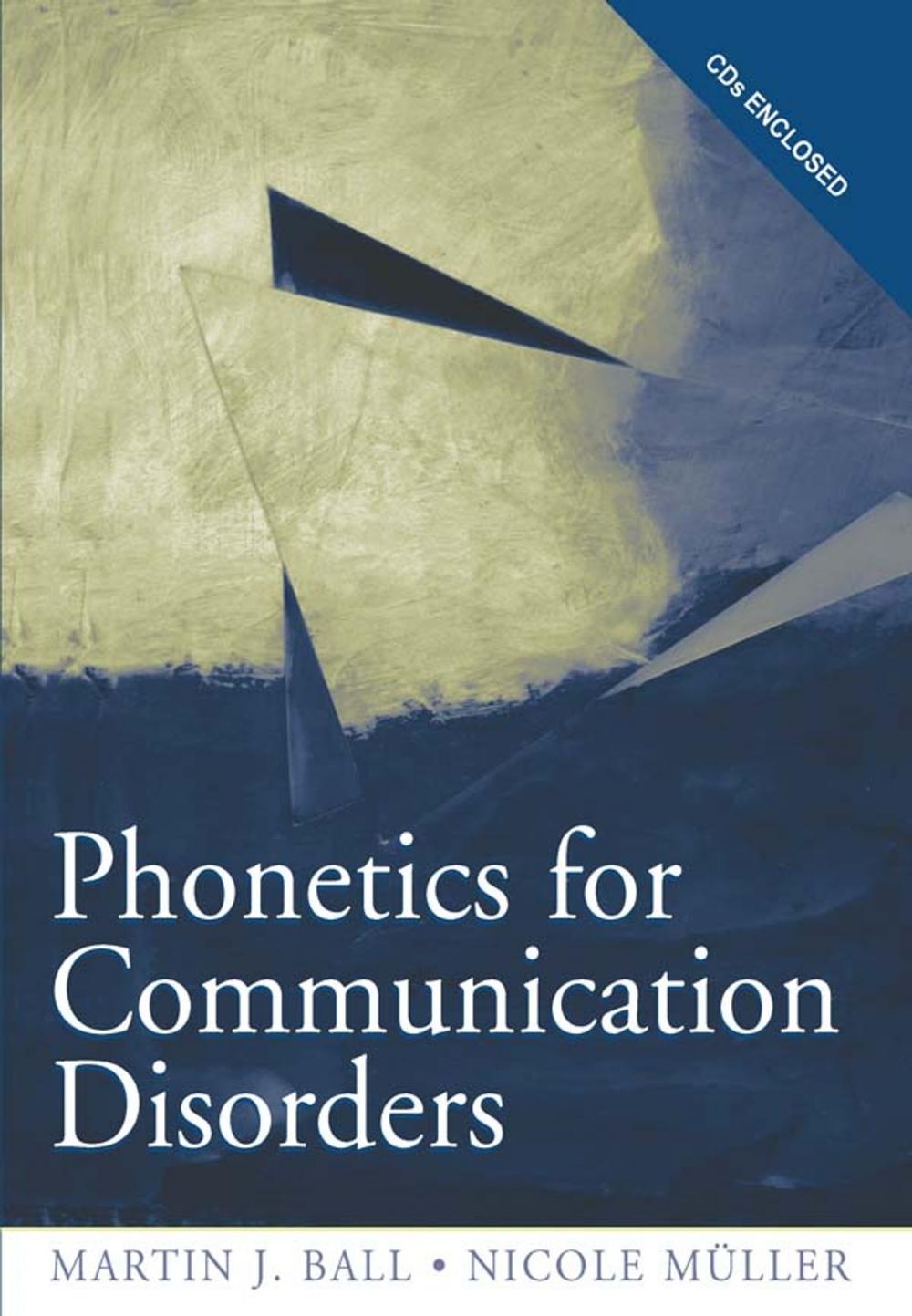 Big bigCover of Phonetics for Communication Disorders