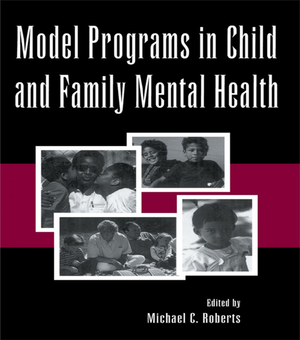 Big bigCover of Model Programs in Child and Family Mental Health