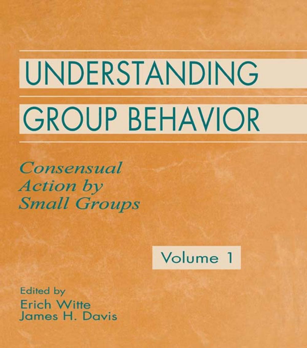 Big bigCover of Understanding Group Behavior