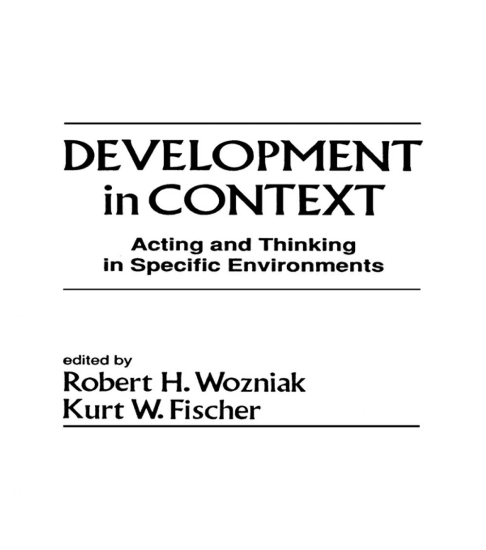 Big bigCover of Development in Context