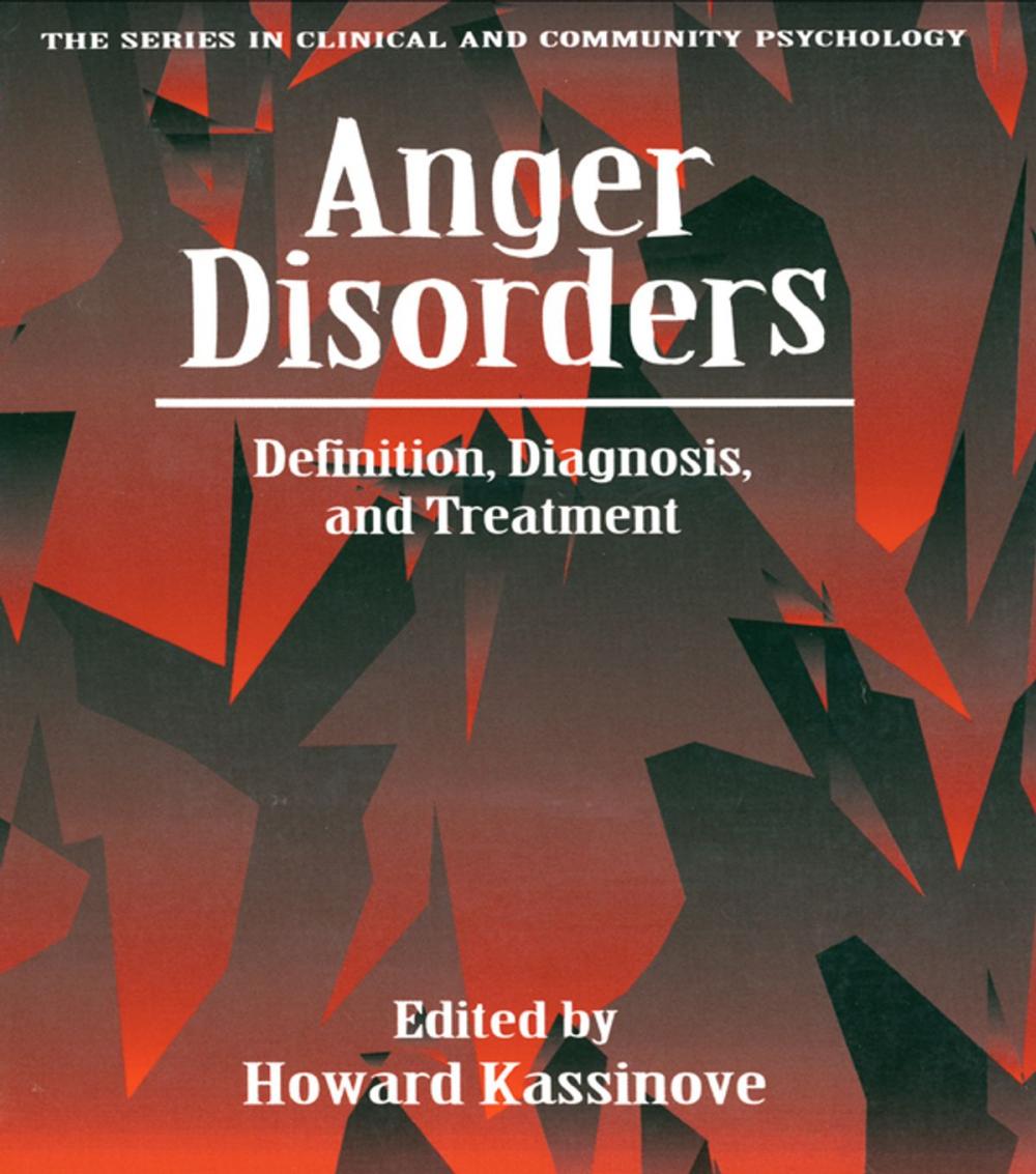 Big bigCover of Anger Disorders