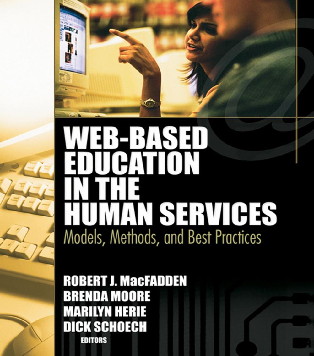 Big bigCover of Web-Based Education in the Human Services