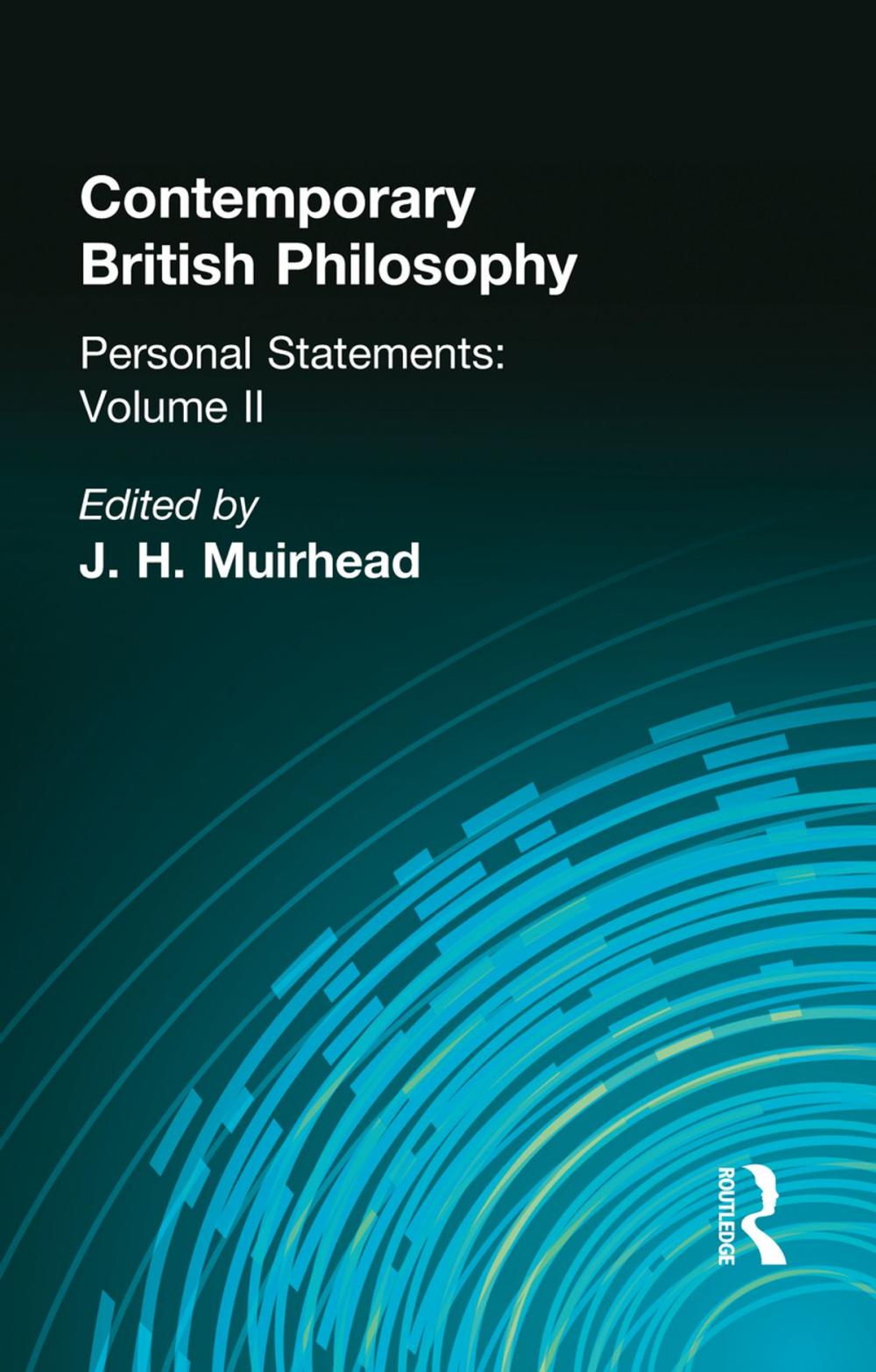 Big bigCover of Contemporary British Philosophy