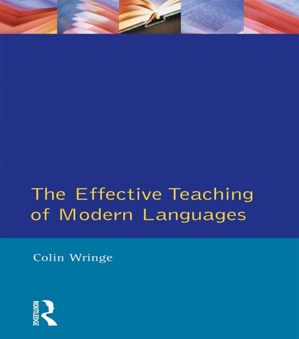 Big bigCover of Effective Teaching of Modern Languages