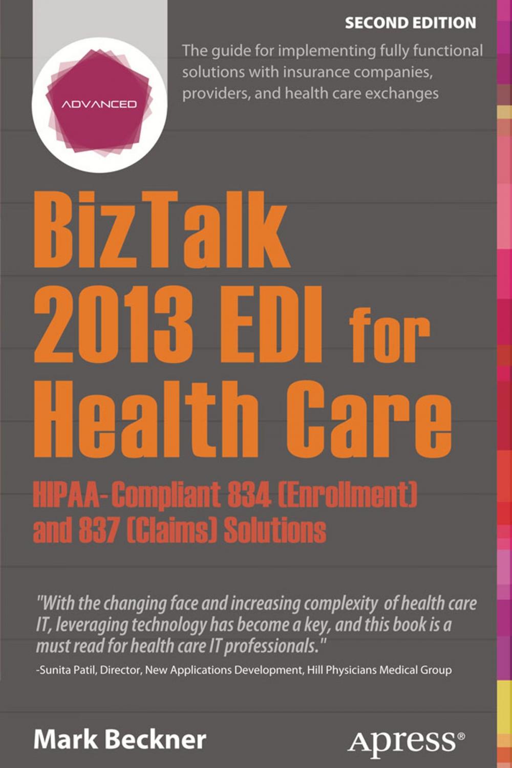 Big bigCover of BizTalk 2013 EDI for Health Care