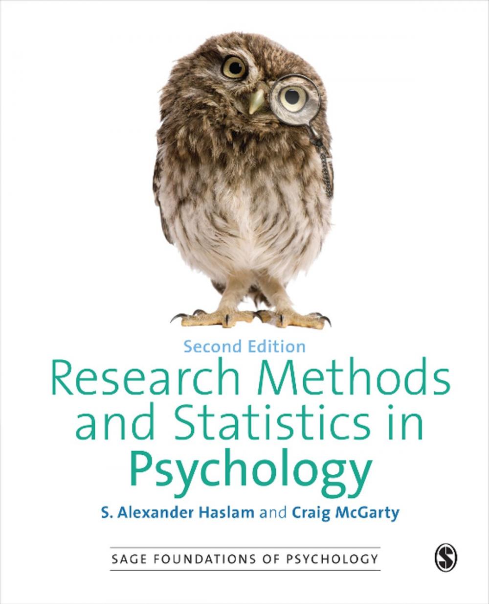 Big bigCover of Research Methods and Statistics in Psychology