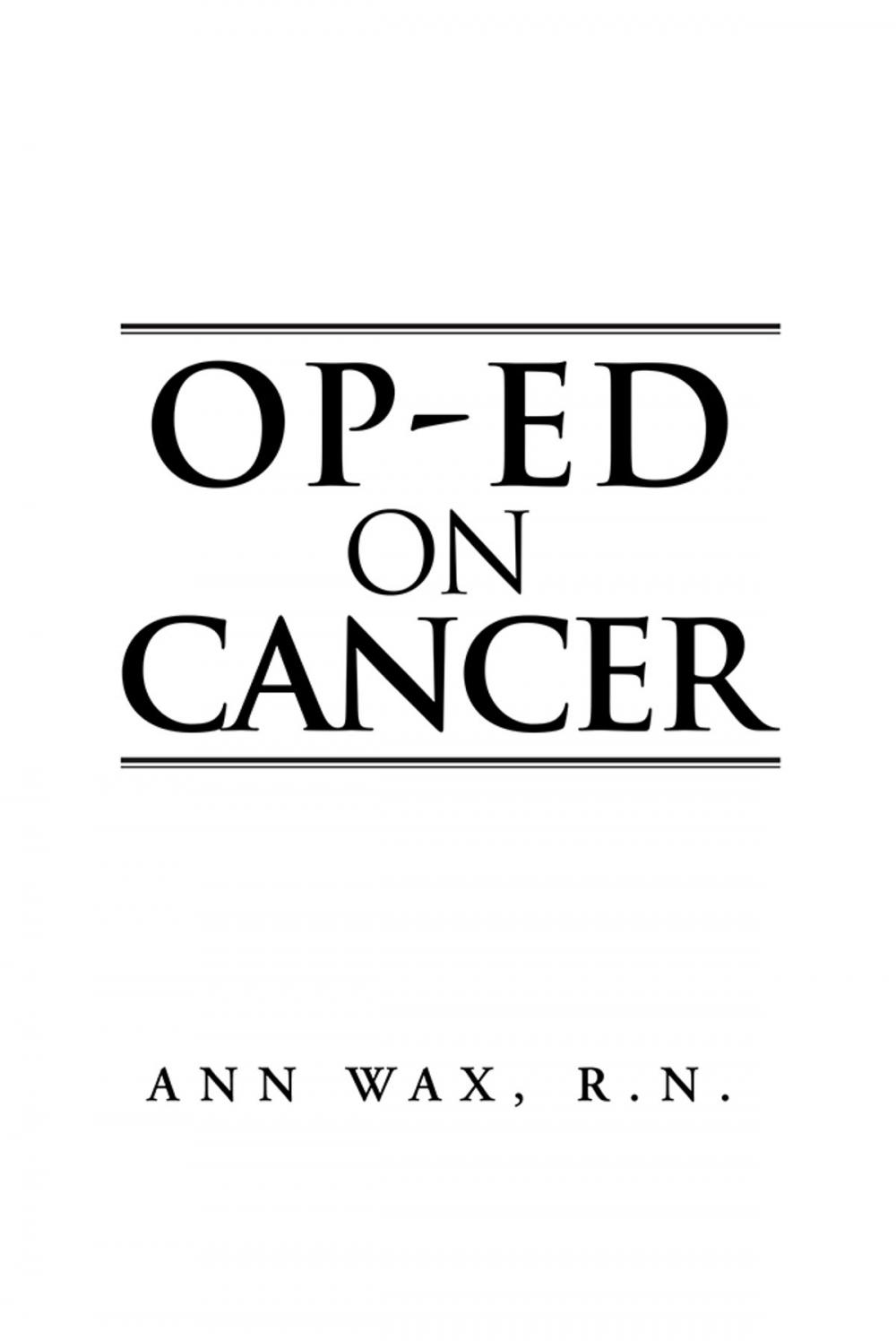 Big bigCover of Op-Ed on Cancer