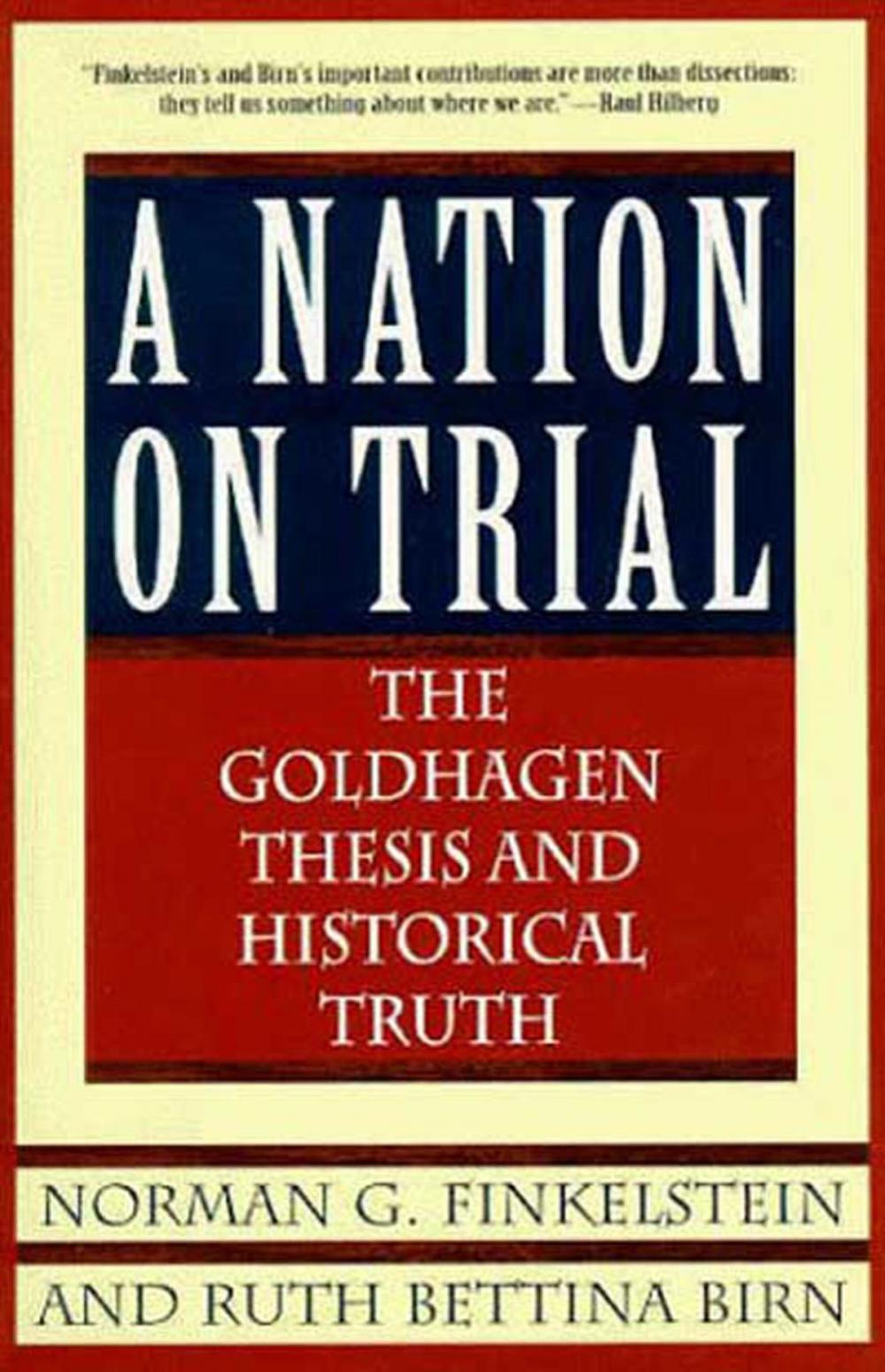 Big bigCover of A Nation on Trial